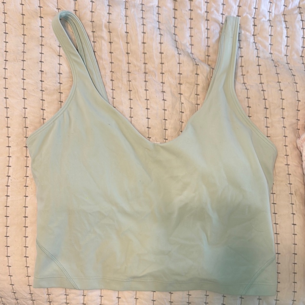 Lululemon Athletica Mint Green Tank Top